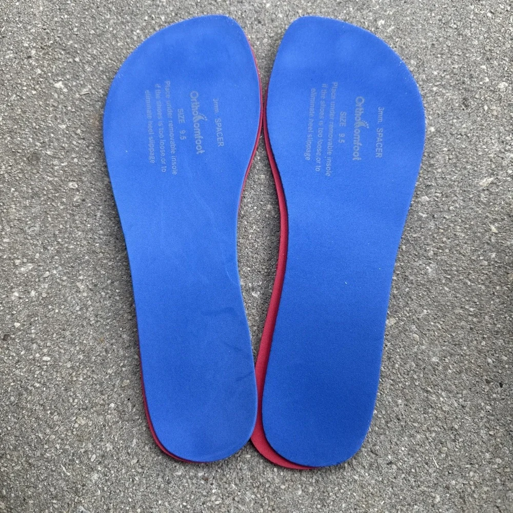 OrthoComfoot Men's Orthopedic Diabetic Wide Walking Shoes, Size 10‎ Navy Blue